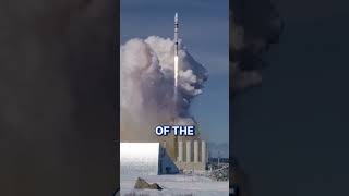 Moment Germany's largest rocket since the Nazi era crashes and explodes into fireball