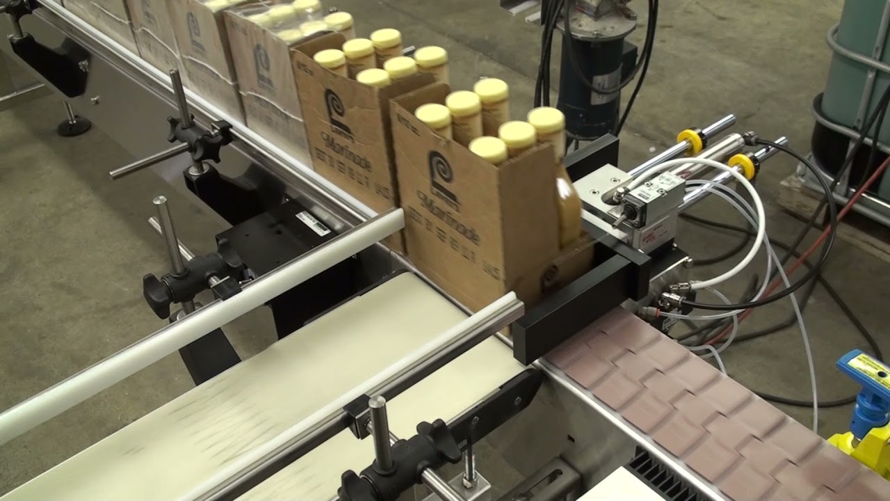 Pneumatic Box Transfer System