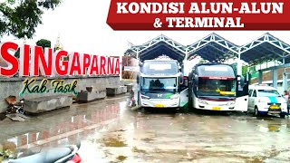 Update Alun Alun Singaparna Dan Terminal Singaparna Kabupaten Tamalaya