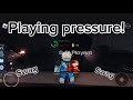Playing pressure! #pressure on Roblox