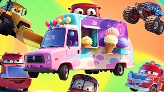 Wheels on the Bus and Ice Cream Truck - Baby songs - Nursery Rhymes & Kids Songs