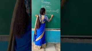 Maths simplification by BODMAS rule #shortsviral #govtschool #navodaya #fun #easylearning#maths#love