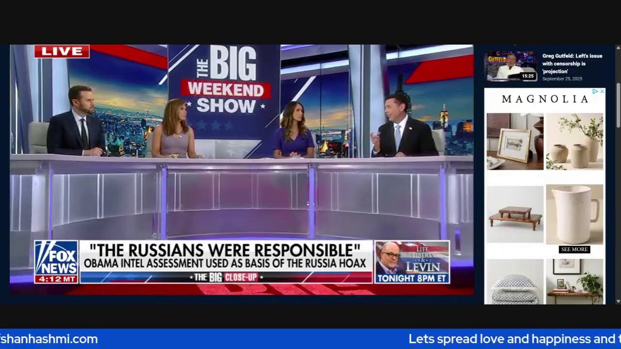 Some important news from Fox channel-By Dr.Afshan Hashmi Some important news from Fox channel-By Dr.Afshan Hashmi