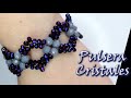 PULSERA DE CRISTALES. Curso de bisutería.