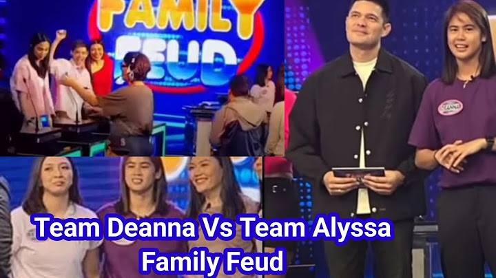 Team Deanna Vs Team Alyssa Family Feud #familyfeud #deannawongst  #deanna  #deannawonglatestupdate