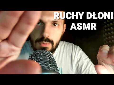 Ruchy dłoni bardzo blisko twarzy. ASMR po polsku [LOOP]