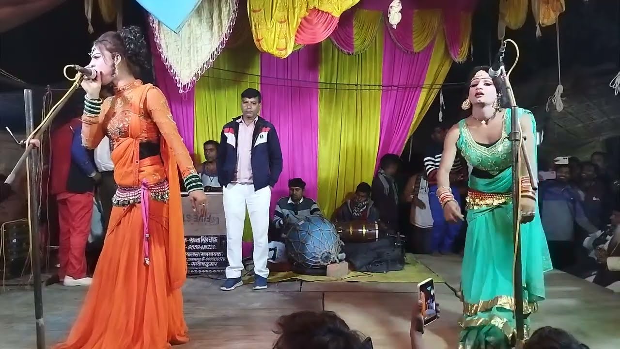 खन्ना सिंह चौहान की नौटंकी,, एक से बढ़कर एक फरमाइसी गाने #Nautanki