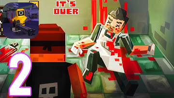 BLOCKAPOLYPSE: Zombie Shooter - Gameplay Walkthrough Part 2 - City Survival - Ending (ios,Android)