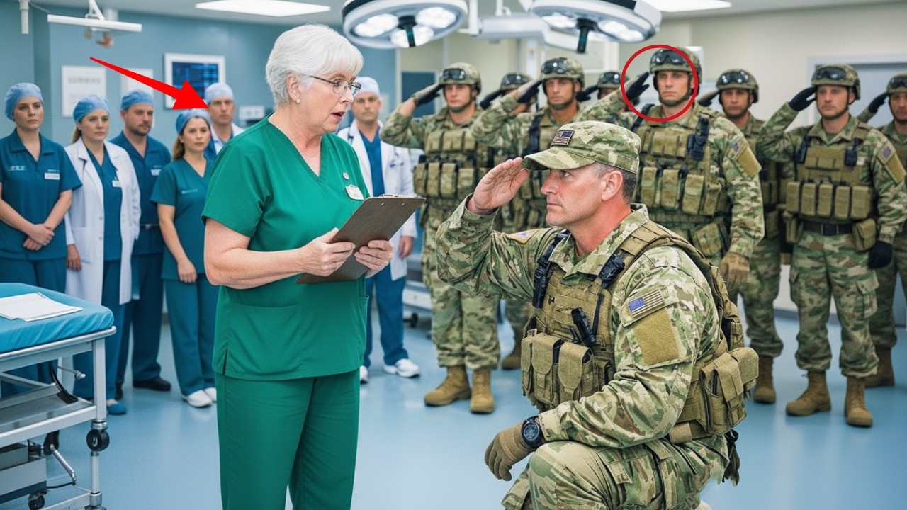 They Thought She Was Just a Retiring Nurse — Until the SEAL Commander Saluted Her