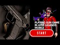 Playing gun game for the first time in apex legends mobile