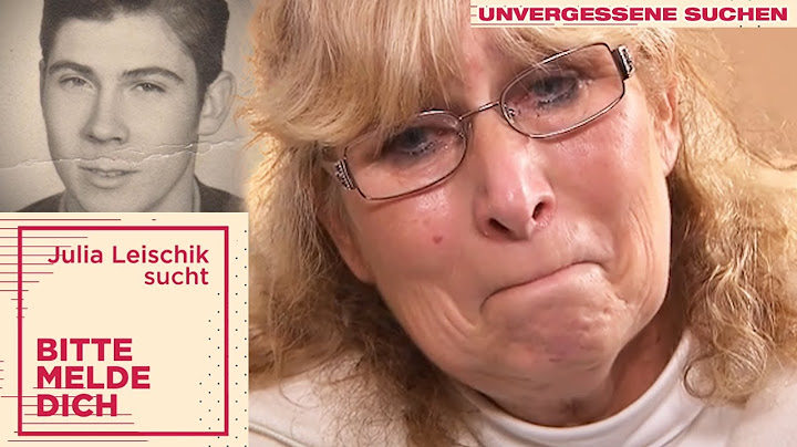 20 Jahre SPURLOS VERSCHWUNDEN: Was geschah mit Angelikas Bruder? | Unvergessene Suchen