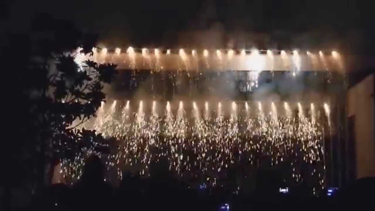 Cremada de l'Ajuntament de Montornès del Vallès Festa Major 19-09-14