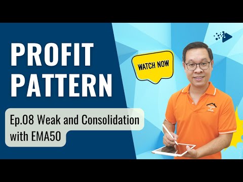 Forex สอน เทรด : 698 - Ep.08 Weak and Consolidation with EMA50