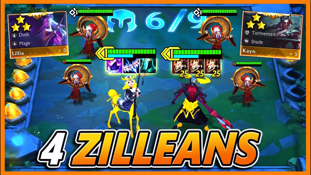 I get TWO 3 STAR TIER 5 CHAMPS.... Then get 4 Zilleans so they can't die - BunnyFuFuu | TFT