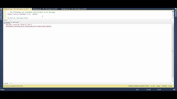 MS SQL 2012 - How to Fix Error Arithmetic overflow error converting int to data type numeric.avi