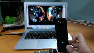 Ricoh Theta 360  degree camera as uvc webcam for SKYPE, hangouts, zoom  use