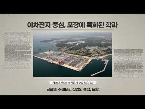 선린대학교 [2024년 신설학과] 이차전지융합과