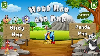 Word Hop and Pop - Word, ABC and Phonics game screenshot 1