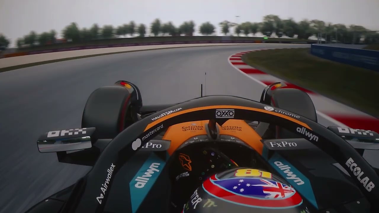 Oscar Piatri takes pole in Spain! | Pole | Spain | 2025 | #assettocorsa