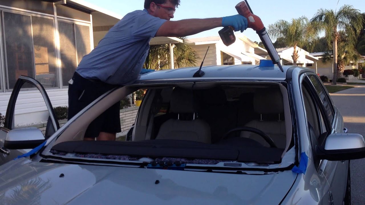 Part 2 How to replace windshield on a 2013 Lincoln MKX Set with the