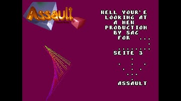 Superior Art Creations & Assault - Assault Cracktro | MS-Dos 32k Cracktro