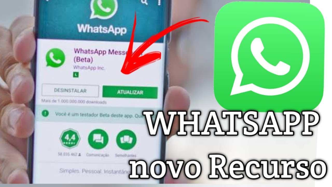 NOVA ATUALIZAÇÃO DO WHATSAPP!! | Novo Recurso chegou 2022 - YouTube