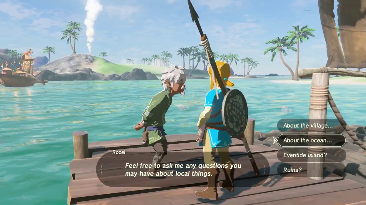 breathe of the wild fishing pole Breath of the Wind