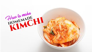 Homemade Kimchi Recipe Cheffe Jlette