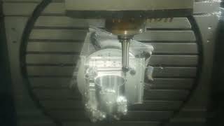 DMG MORI 5 axis CNC Machine DMU 95 monoBLOCK is Processing Metal Parts Bole Solutions