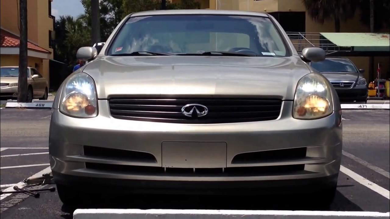 2003-2006 Infiniti G35 HID Headlight Removal | How to Replace Front HID