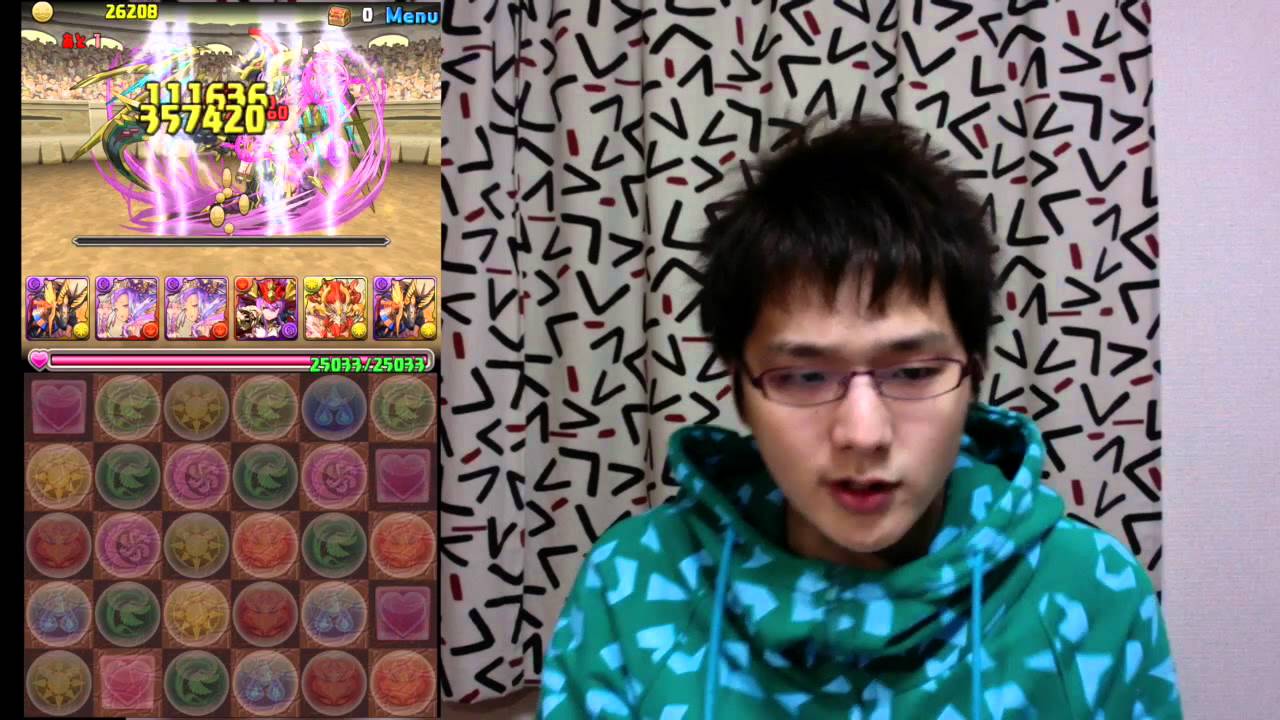 実況【パズドラ】第9回チャレンジダンジョンLv10【初見プレイ】