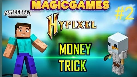 unlimited money trick in magic skyblock season 3 #money trick #hypixel  #minecraft