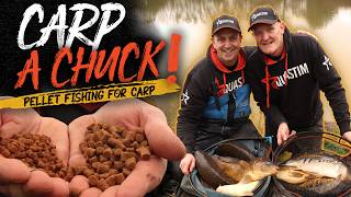 PELLET FISHING FOR CARP WITH MICHAEL BUCHWALDER &amp; JASON LE BOSQUET | GLEBE FISHERY | AQUASTIM
