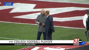 Alabama takes on Oklahoma in college football playoffs