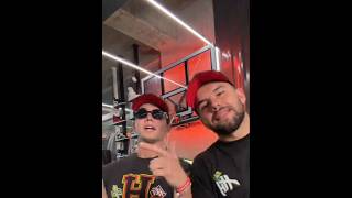 Benyamin junto con un Amigo con mucho Flow y mucho Estilo.