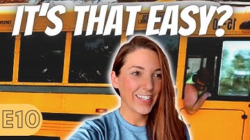 HOW TO REMOVE SCHOOL BUS WINDOWS School Bus Conversion Episode 10