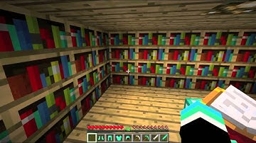 Minecraft Enchantment room with level settings