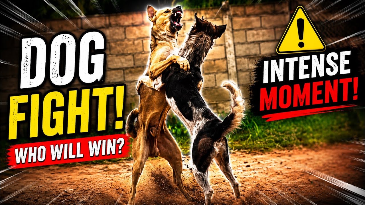 DOG FIGHT ONE NITE LIVE STILL CRAZY Ⅱ Two Dogs Fight Face to Face! 😳 Who Will Win? - YouTube