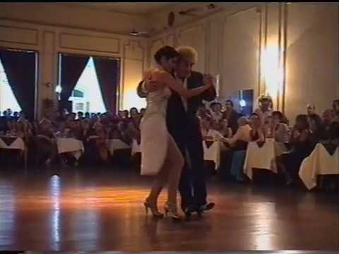 Milonga, Corralera Elizabeth Guerrero y Ricardo Maceiras El Pibe Sarandi Exhibición en El Niño Bien.