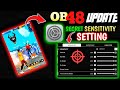 Free Fire Headshot setting 2025 ⚡ Best Sensitivity Settings ⚙️| Sensitivity + Hud Settings Free Fire