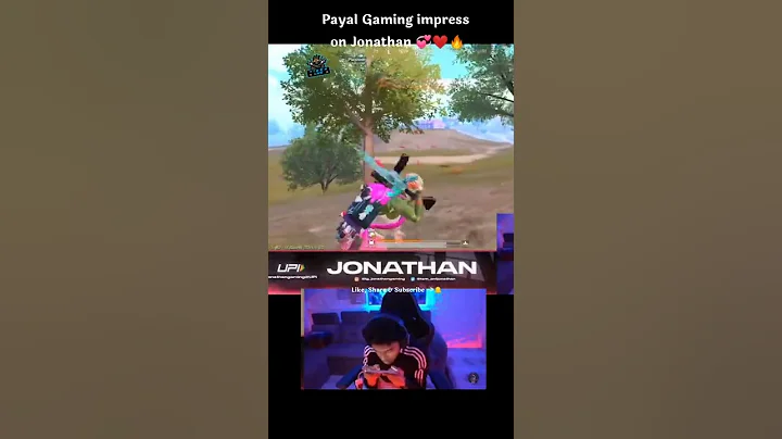@PAYALGAMING impress on @JONATHANGAMINGYT ❤️💞😂😂 #shorts #payalgaming #jonathan