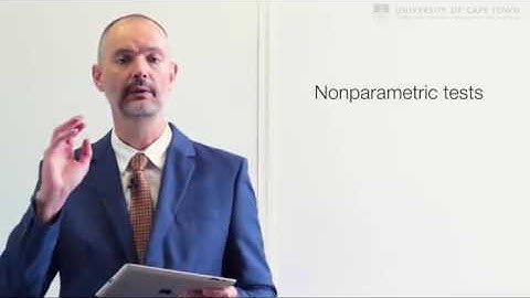 Introduction to nonparametric tests