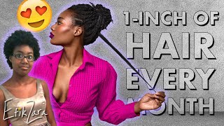 Do These 3 THINGS If Your Natural 4c Hair REFUSES to Grow for 1-inch MONTHLY | EfikZara