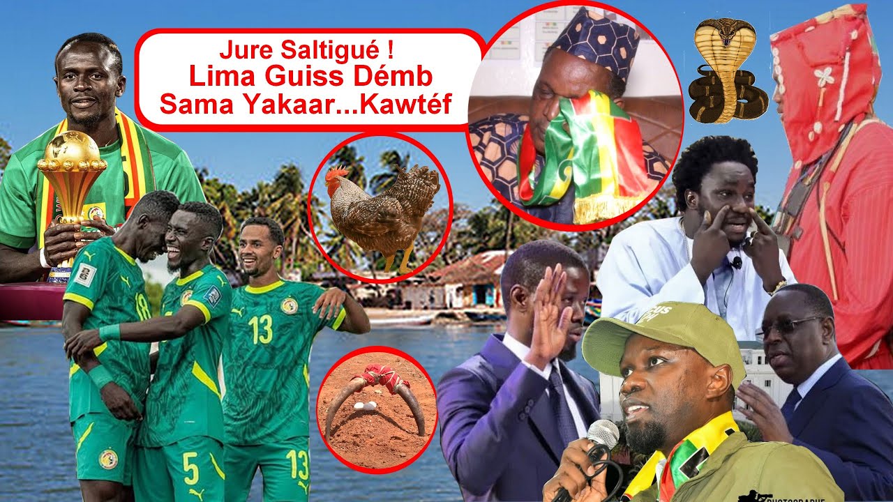 Kawtéf : Saltigué Jure ! Can 2025...Kawtéf Dagnou Mane Sénégal Mouy ...