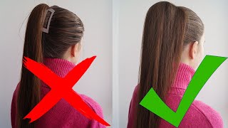 HOW TO:HIGH VOLUMINOUS PONYTAIL HAIR TUTORIAL!