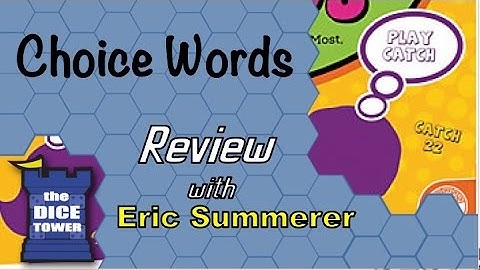 Choice Words Review - with Eric Summerer