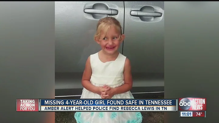 4-year-old Rebecca Lewis found safe in Tennessee