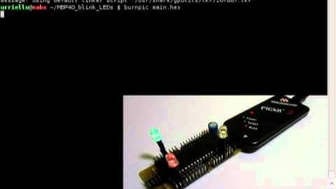 Program a Curuxa MBP40 (PIC16F887) from the command line on Linux