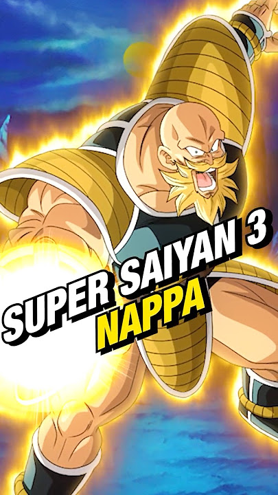 Super Saiyan 3 NAPPA! #dragonball  #dbz #goku