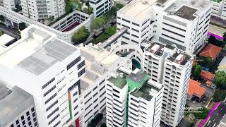 Google Earth Studio Test with KML Data (Singapore)